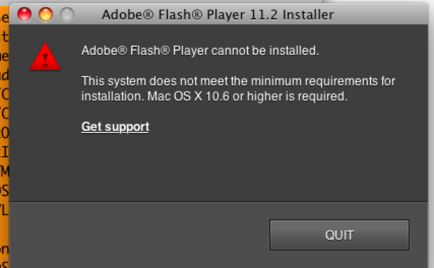 adobe flash plugin for mac os x